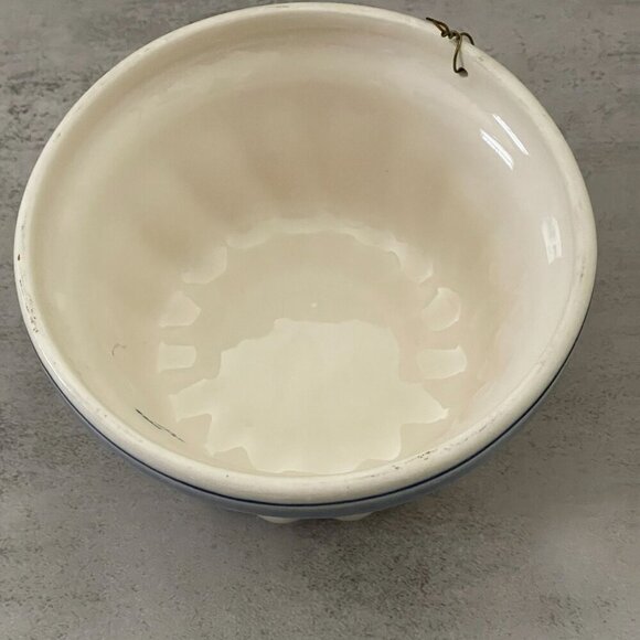 Vintage Delft DAIC Hand-Painted Blue Windmill Hanging Cake Jelly Mold Ceramic - Picture 5 of 7